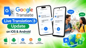 Google Translate live translation update