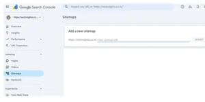 Google Search Console Sitemap