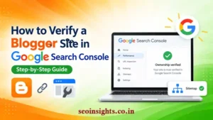 Verify Your Blogger Site in Google Search Console